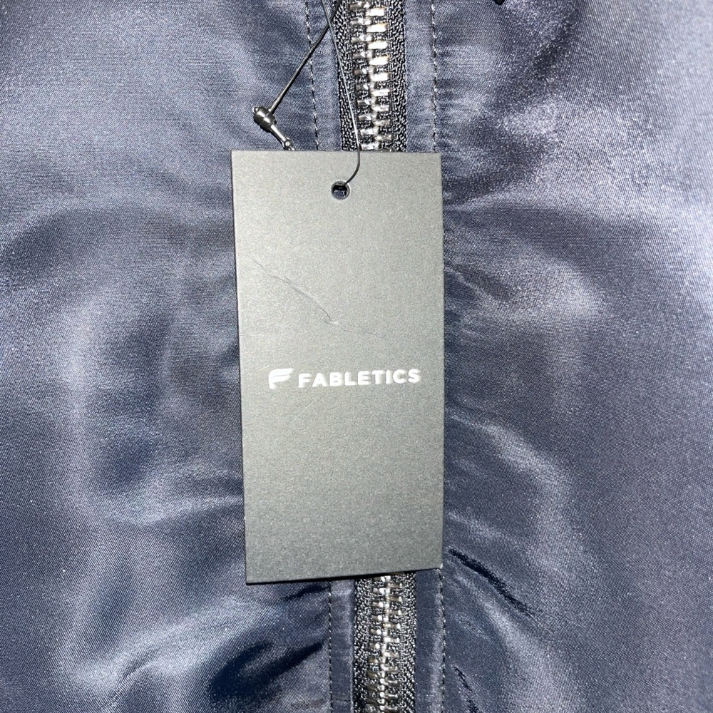 Fabletics Midnight Blue Bomber Jacket - image 3